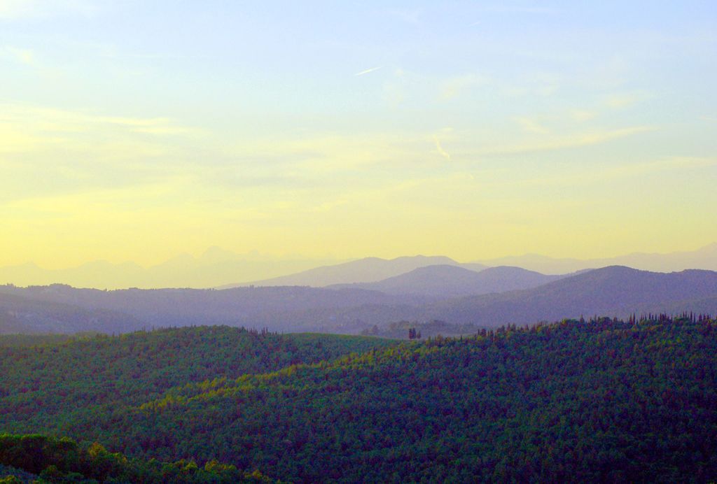 Italian Countryside at Magic Hour