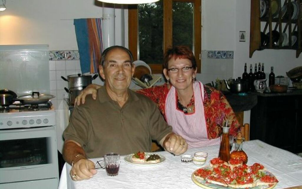 A Flowered Apron in Tuscany