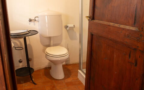 Casa Di Vignolo: Wc Bril, Toilet, Loodgieterswerkinrichting, Hout, Badkamer, Verdieping, Flooring, Bruin, Loodgieter, Kamer
