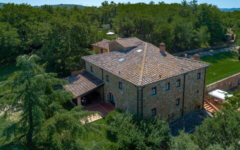 Villa Il Prato: Architectuur, Landgoed, Landschap, Struik, Huis, Landelijk Gebied, Herenhuis, Boerderij, Villa, Hacienda