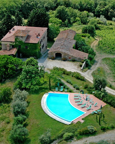 Fattoria Di Quercia Al Poggio: Natuurlijk Landschap, Sportplaats, Luchtfotografie, Vogelperspectief, Landschap, Landgoed, Botanische Tuin, Gras, Boom, Fotografie