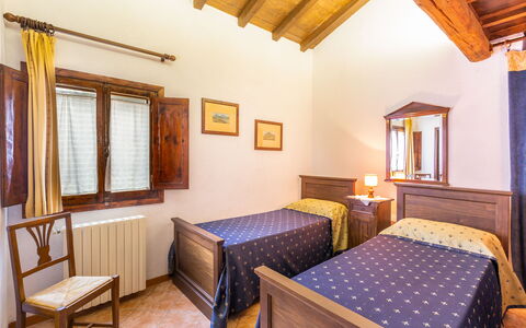 I Pioppi: Kamer, Meubilair, Bed, Eigendom, Slaapkamer, Gebouw, Plafond, Interieur Ontwerp, Huis, Laken