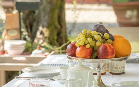 Il Vignale: Tableware, Serveware, Dishware, Tafel, Meubilair, Drinkware, Tafelkleed, Bord, Voedsel, Porselein