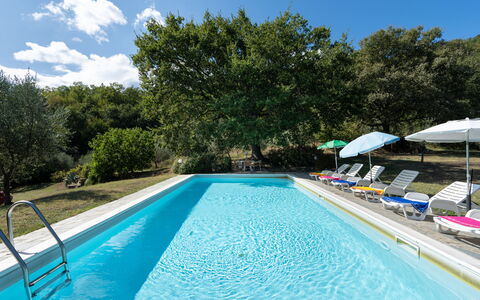 Casa Corella: Water, Fabriek, Lucht, Eigendom, Zwembad, Wolk, Azure, Boom, Schaduw, Rechthoek