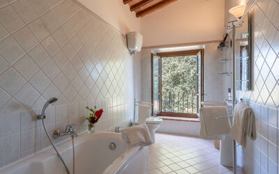 rocche-di-valiano-chianti-castelnuovo-berardenga-multiproprietà-geranio-bathroom