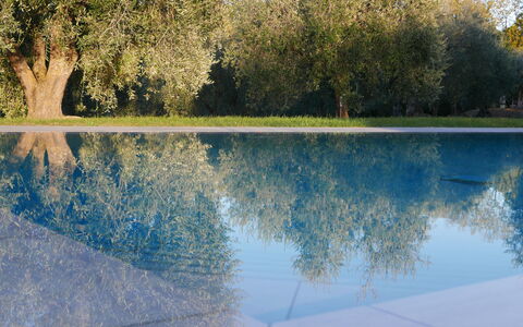Agriturismo La Pieve: Reflectie, Water, Natuur, Natuurlijk Landschap, Blauw, Boom, Watervoorraden, Lucht, Meer, Reflecting Pool