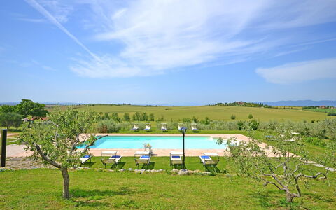 Villa Anita: Eigendom, Land Lot, Natuurgebied, Lucht, Landelijk Gebied, Onroerend Goed, Grasland, Huis, Heuvel Station, Zwembad