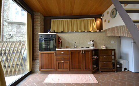 Appartamento Passerini: Eigendom, Kamer, Gebouw, Meubilair, Keuken, Huis, Onroerend Goed, Cabinetry, Countertop, Huis