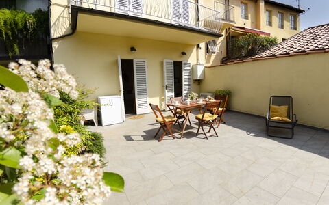 Musetta: Bloem, Fabriek, Gebouw, Venster, Tafel, Stoel, Verlichting, Architectuur, Deur, Buurt