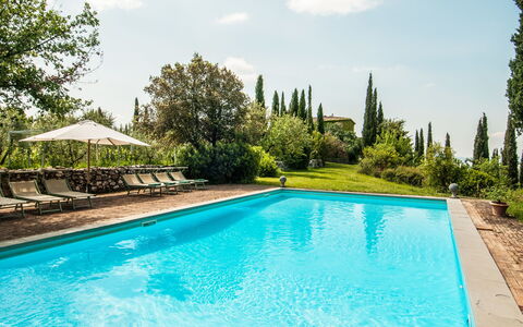 Fontanelle 16: Zwembad, Eigendom, Onroerend Goed, Vrije Tijd, Huis, Water, Landgoed, Gebouw, Huis, Villa