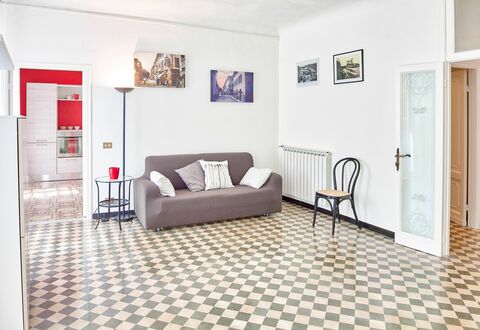 Via Dante Vacanze - Levanto: Meubilair, Kamer, Eigendom, Verdieping, Interieur Ontwerp, Woonkamer, Tegel, Gebouw, Flooring, Onroerend Goed