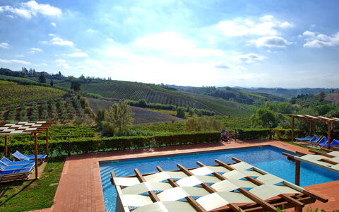 Casa Rossa: Lucht, Wolk, Water, Fabriek, Zwembad, Blauw, Boom, Natuurlijk Landschap, Buitenmeubels, Eco Hotel