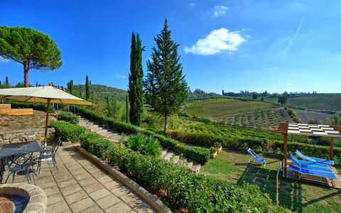 Casa Rossa: Lucht, Fabriek, Wolk, Boom, Natuurlijk Landschap, Land Lot, Woongebied, Vrije Tijd, Gras, Onroerend Goed