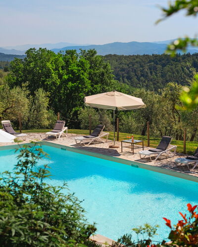 Pozzo Dei Desideri: Water, Fabriek, Lucht, Eigendom, Zwembad, Natuur, Boom, Azure, Plantkunde, Natuurlijk Landschap