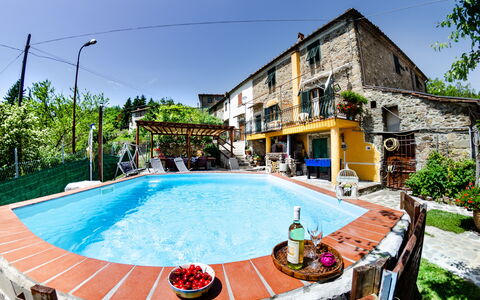 Casa Di Renzo: Zwembad, Eigendom, Gebouw, Onroerend Goed, Huis, Toevlucht, Vrije Tijd, Vakantie, Water, Villa