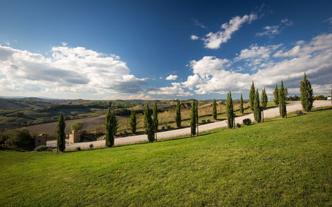 Appartamento Il Nido Di Giulia: Lucht, Natuur, Groen, Wolk, Natuurlijk Landschap, Gras, Grasland, Dag, Boom, Natuurlijke Omgeving