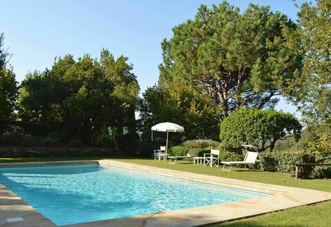 Compignano Barn: Zwembad, Eigendom, Huis, Vrije Tijd, Onroerend Goed, Huis, Landgoed, Gebouw, Boom, Backyard