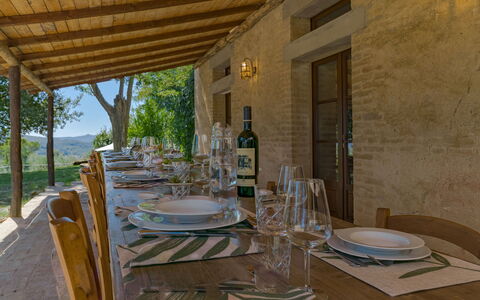 Castello D'Ombrone: Eigendom, Kamer, Gebouw, Onroerend Goed, Tafel, Huis, Interieur Ontwerp, Landgoed, Meubilair, Veranda