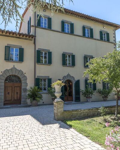 Villa Ivana - Cortona: Eigendom, Gebouw, Huis, Onroerend Goed, Huis, Landgoed, Villa, Herenhuis, Buurt, Boom