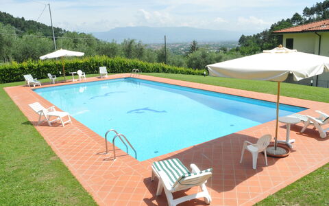 Villa Vaniglia Proprietà: Zwembad, Eigendom, Gras, Vrije Tijd, Onroerend Goed, Huis, Schaduw, Rechthoek, Gebouw, Villa