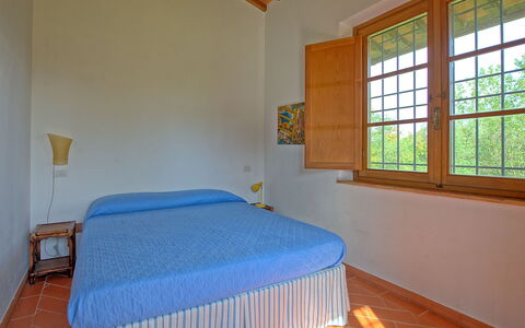 Casa Legoli: Slaapkamer, Bed, Kamer, Meubilair, Eigendom, Laken, Verdieping, Bed Frame, Hardwood, Gebouw