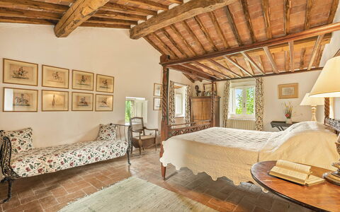 Camporempoli: Meubilair, Interieur Ontwerp, Bed, Muur, Slaapkamer, Hout, Flooring, Huis, Verdieping, Bedding