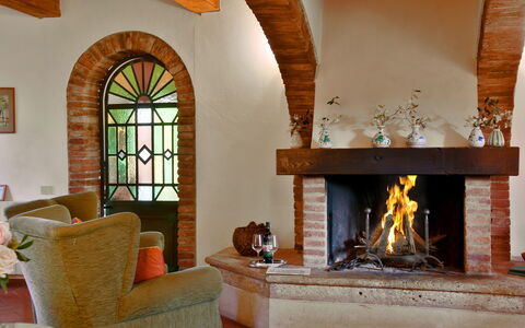 La Capanna: Interieur Ontwerp, Hout, Meubilair, Flooring, Haard, Verdieping, Huis, Kamer, Plafond, Woonkamer