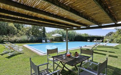 Villa Clara 20: Eigendom, Huis, Gebouw, Onroerend Goed, Zwembad, Landgoed, Meubilair, Vrije Tijd, Backyard, Patio