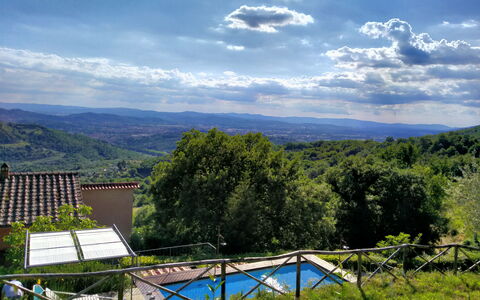 Villa Fusai: Lucht, Natuur, Vegetation, Heuvel Station, Wolk, Bergachtig Landvormen, Hoogland, Berg, Heuvel, Wildernis