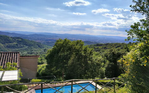 Villa Fusai: Lucht, Natuurlijk Landschap, Natuur, Bergachtig Landvormen, Berg, Wolk, Wildernis, Heuvel Station, Eigendom, Boom