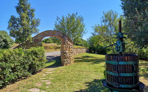 Villa Martina: Boom, Gras, Architectuur, Land Lot, Boog, Landschap, Tuin, Fabriek, Huis, Bos