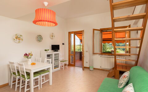 Calanchi Apartments: Interieur Ontwerp, Meubilair, Hout, Flooring, Verdieping, Plafond, Kamer, Beits, Stoel, Woonkamer