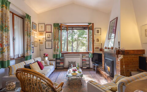 Villa Campiglia: Kamer, Eigendom, Woonkamer, Meubilair, Interieur Ontwerp, Gebouw, Huis, Huis, Onroerend Goed, Plafond