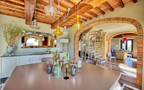 Villa Massimiliano: Eigendom, Gebouw, Kamer, Plafond, Interieur Ontwerp, Straal, Onroerend Goed, Landgoed, Eetkamer, Huis