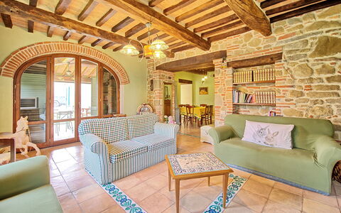 Villa Poggiospinoso: Eigendom, Kamer, Gebouw, Meubilair, Onroerend Goed, Interieur Ontwerp, Landgoed, Woonkamer, Huis, Huis