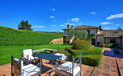 Villa Paneretta: Fabriek, Lucht, Wolk, Eigendom, Gebouw, Groen, Natuurlijk Landschap, Land Lot, Venster, Boom