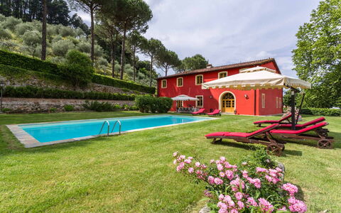 Villa Guasperini: Fabriek, Lucht, Bloem, Wolk, Boom, Gebouw, Land Lot, Gras, Natuurlijk Landschap, Landschap