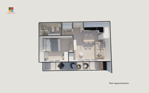 Florence Suite Apartment: Woonkamer