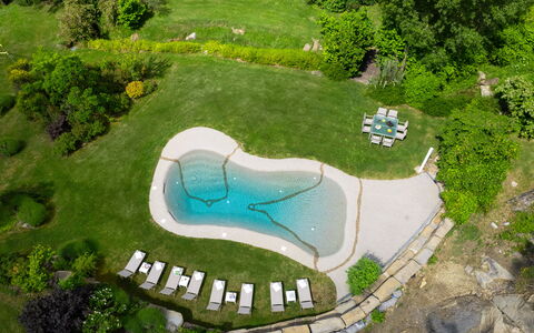 Villa Torre Delle Rose - Firenzuola, Private Pool,: Fabriek, Eigendom, Groen, Natuurlijk Landschap, Land Lot, Vegetation, Zwembad, Stedelijk Ontwerp, Gras, Biome