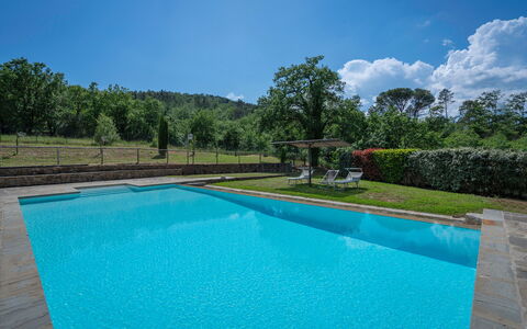 Leopolda In Selvarella Pool And Wi-fi: Water, Lucht, Fabriek, Watervoorraden, Wolk, Zwembad, Natuur, Azure, Boom, Rechthoek