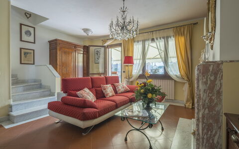 La Bouganville, Forte Dei Marmi, Private Garden, W: Meubilair, Interieur Ontwerp, Bankstel, Flooring, Verdieping, Woonkamer, Kamer, Hout, Plafond, Tafel