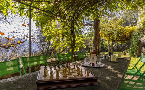 La Casa Dei Limoni, Camaiore, Pet Friendly, Wifi: Fabriek, Tafel, Schaduw, Boom, Zonlicht, Natuurlijk Landschap, Stoel, Landschap, Vrije Tijd, Buitenmeubels