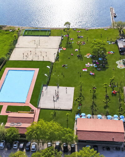 La Spiaggia: Zwembad, Recreatie, Toevlucht, Vrije Tijd, Park, Badplaats, Vogelperspectief, Vakantie, Luchtfotografie
