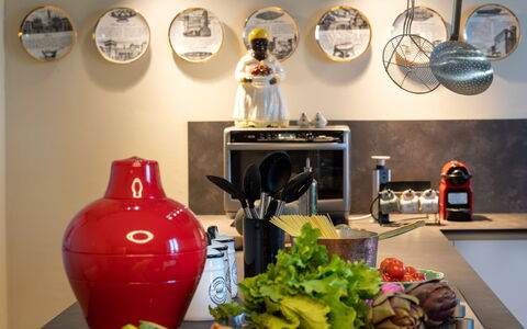 Sunset Sea View, Baratti, Populonia, Wifi, Ac: Voedsel, Geel, Tableware, Interieur Ontwerp, Natuurlijke Voedingsmiddelen, Countertop, Toestel Van De Keuken, Huishoudapparatuur, Keuken