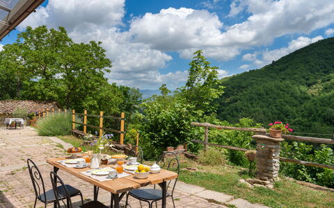 Villa Dei Tigli: Wolk, Fabriek, Lucht, Tafel, Eigendom, Natuur, Bloempot, Buitentafel, Boom, Schaduw