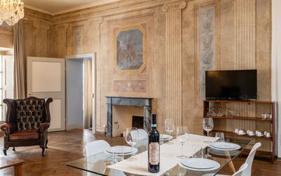 Dining and living room