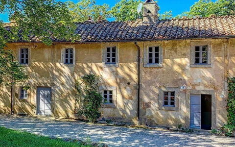 Casa Di Pietro In Vivo D'orcia, Pool: Muur, Gebouw, Venster, Huis, Facade, Struik, Huis, Menselijke Nederzetting, Landgoed, Verblijf