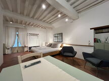 Double bedroom and living room