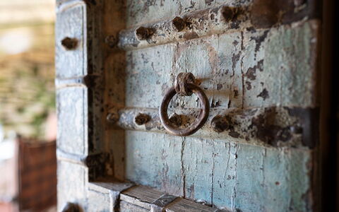 La Casa Sul Forte: Hout, Deur, Venster, Water, Steen, Gas, Metselwerk, Metaal