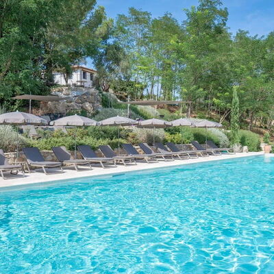 Melaiolo Modern Apartment With Pool, Montaione, To: Water, Fabriek, Watervoorraden, Eigendom, Lucht, Natuur, Azure, Zwembad, Boom, Natuurlijk Landschap